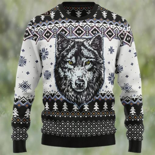 Wolf Ugly Christmas Sweater Sweatshirt