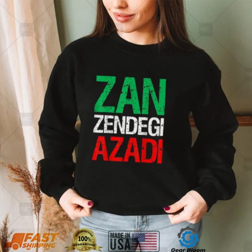 Woman Life Freedom Iran Zan Zendegi Azadi Persian T Shirt