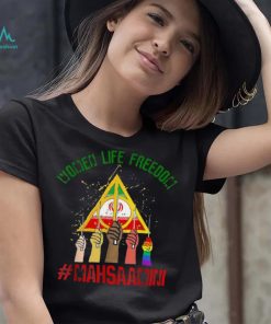 Women Life Freedom Mahsaamini New Design T Shirt