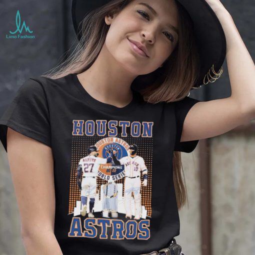 World Champions Jose Altuve And Yuli Gurriel Signatures Shirt