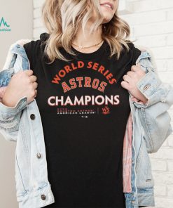 World Series Astros Champions 2022 Houston Astros American League shirt