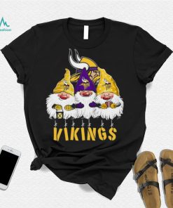 Xmas Mery Christmas Gnomies Minnesota Vikings Christmas New Design T Shirt