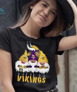 Xmas Mery Christmas Gnomies Minnesota Vikings Christmas New Design T Shirt