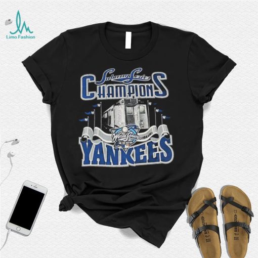 Yankees 2022 New York Yankees 2000 World Series Champions New Design T Shirt