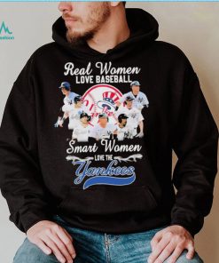 Yankees 2022 Real Women Love Baseball Smart Women Love The Yankees Signatures New Design T Shirt