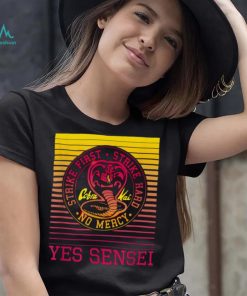 Yes Sensei Retro Gradient Cobra Kai Cobra Kai New Design T Shirt