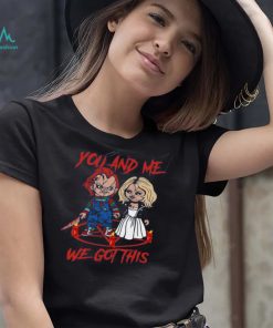 You And Me Chucky Tiffany Shirt Retro Chucky Movie Shirt