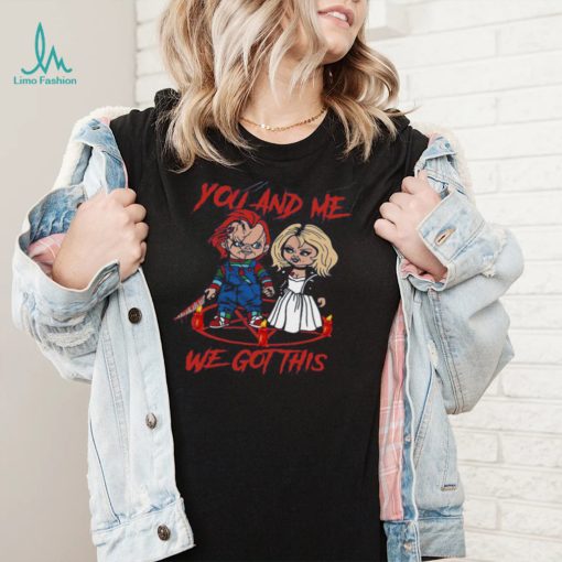 You And Me Chucky Tiffany Shirt Retro Chucky Movie Shirt