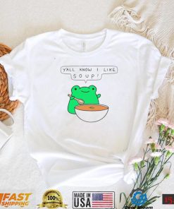 cTFxPMYY Greb comic frog yall know I like soup shirt2
