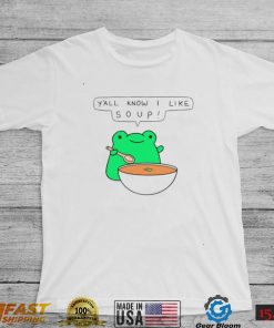 Greb comic frog yall know I like soup shirt