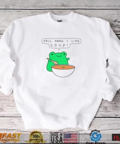 Greb comic frog yall know I like soup shirt