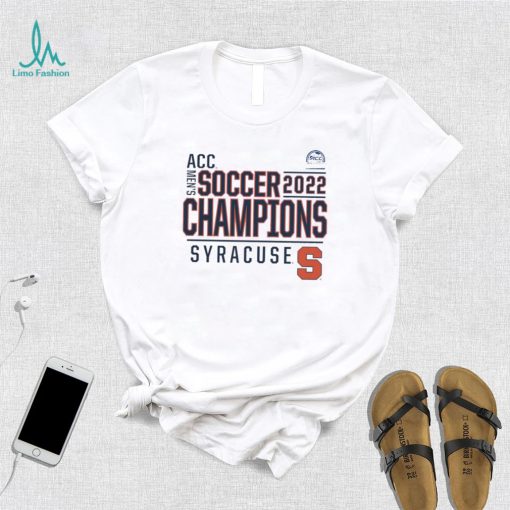 syracuse orange 2022 acc mens soccer conference tournament champions t shirt Shirt