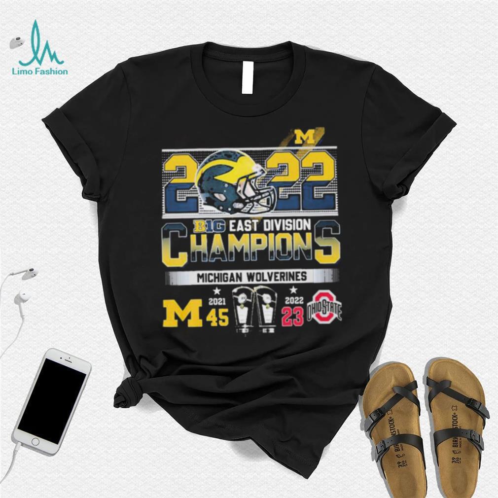 2022 Big East Division Champions Michigan Wolverines Cup Shirt