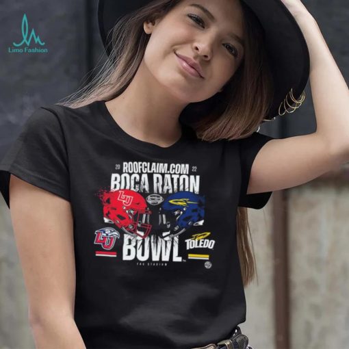 2022 Boca Raton Bowl Game Liberty Flames Vs Toledo Rockets Shirt