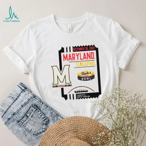 2022 Duke’s Mayo Bowl Maryland Football Shirt