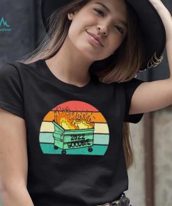 2022 Dumpster On Fire Sucks Goodbye 2022 Happy New Year 2023 T Shirt