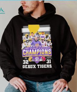 2022 First Saturday In November Champions Geaux Tigers 32 31 Matchup Shirt