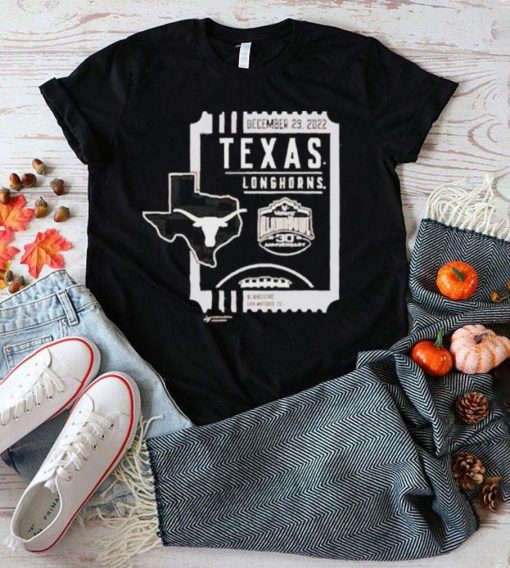 2022 Valero Alamo Bowl Texas Longhorns December 29 2022 Alamodome San Antonio Tee Shirt