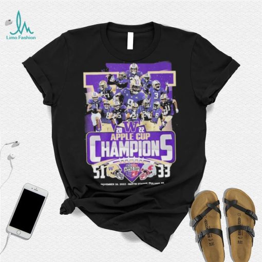 2022 Washington Apple Cup Champions Teams Shirt Lad