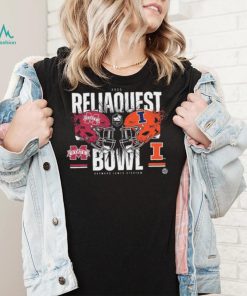 2023 ReliaQuest Bowl Game Matchup Mississippi State Vs Illinois Shirt