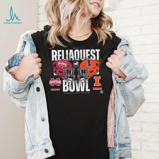 2023 ReliaQuest Bowl Game Matchup Mississippi State Vs Illinois Shirt