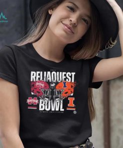 2023 ReliaQuest Bowl Game Matchup Mississippi State Vs Illinois Shirt