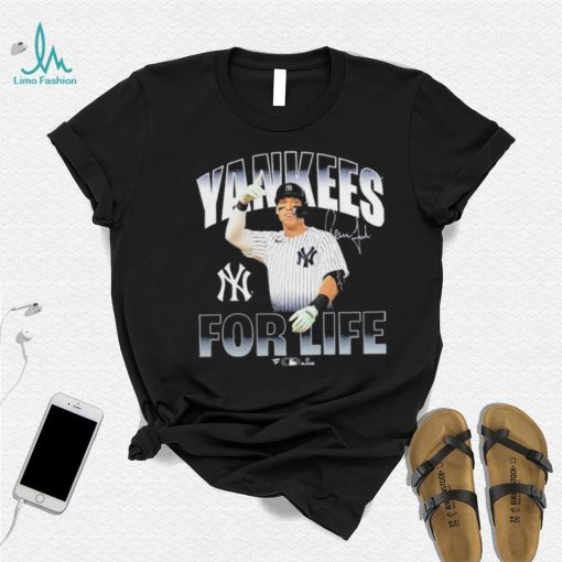 Aaron Judge New York Yankees For Life Signature Shirt
