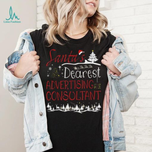 Advertising Consultant Xmas Job Christmas Shirt