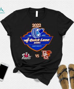 Aggies of new mexico vs falcons of bowling green ohio 2022 quick lane bowl shirt