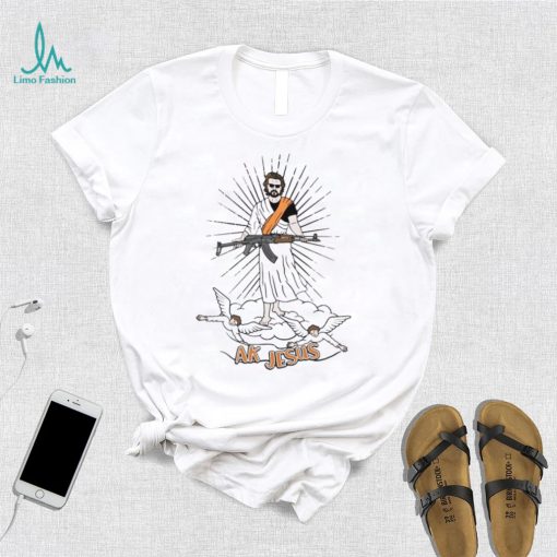 Ak Jesus and angel t shirt