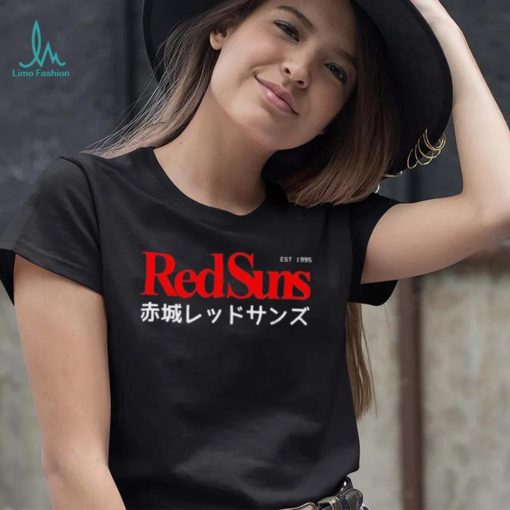 Akagi Redsuns Logo Initial D Shirt