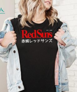 Akagi Redsuns Logo Initial D Shirt