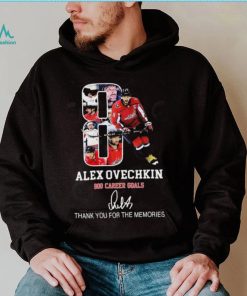 Alex Ovechkin 800 Career Goals Thank You For The Memories T Shirt