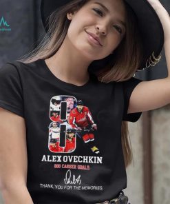 Alex Ovechkin 800 Career Goals Thank You For The Memories T Shirt