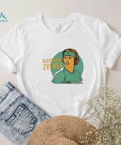 Alexander Zverev Champion Green Art Shirt