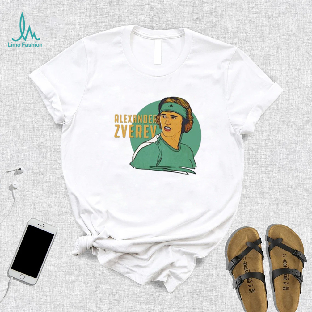 Alexander Zverev Champion Green Art Shirt Alexander Zverev Champion Green Art Shirt