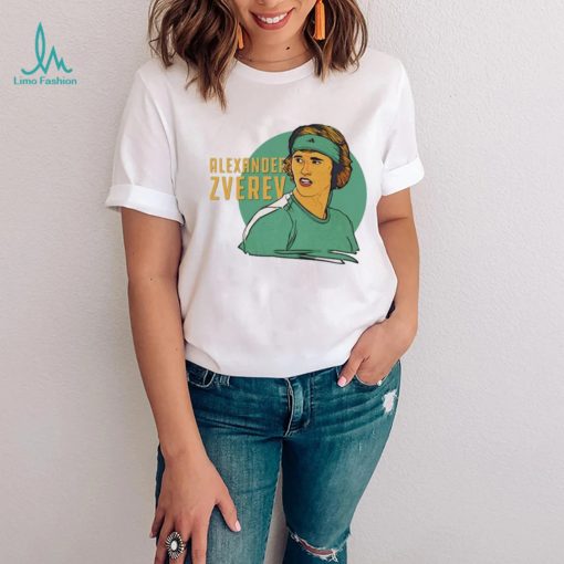 Alexander Zverev Champion Green Art Shirt