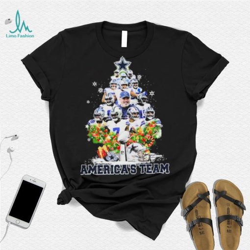 America’s Team Cowboys Trees Christmas Shirt