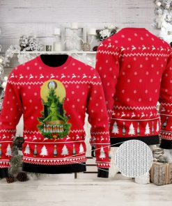 Angry Orchard Grinch Snow Ugly Christmas Sweater