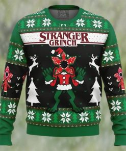 Anime Demogorgon Stranger Grinch Stranger Things Ugly Christmas Sweater