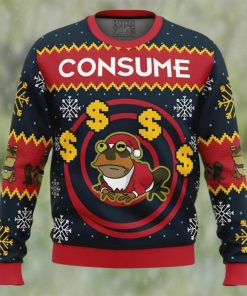 Anime Hypnotoad Consume Futurama Ugly Christmas Sweater