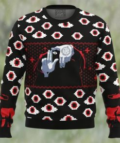 Anime Sweater Alucard Eyes Hellsing Ugly Christmas Sweater