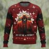 Anime Sweater Alucard Eyes Hellsing Ugly Christmas Sweater