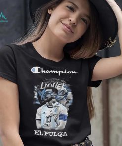 Argentina National Soccer Team Messi Champion Unisex T shirt