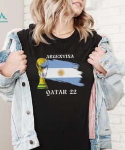 Argentina Qatar FIFA WorldCup 2022 t shirt