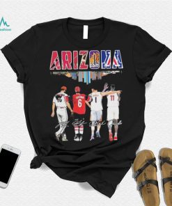 Arizona Skyline Sports Team Players Signatures Shirt