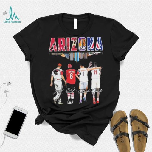 Arizona Skyline Sports Team Players Signatures Shirt