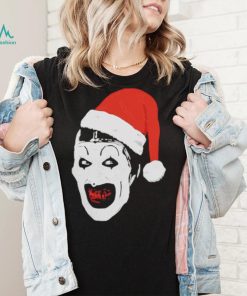 Art Christmas Terrifier Santa Tee Shirt