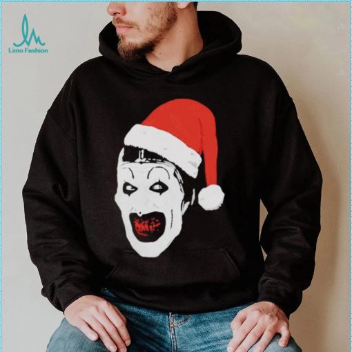 Art Christmas Terrifier Santa Tee Shirt