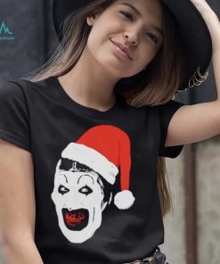 Art Christmas Terrifier Santa Tee Shirt